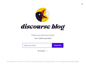 'discourseblog.com' screenshot