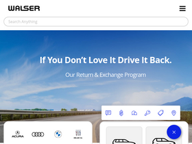 'walser.com' screenshot