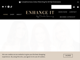 enhanceitbycharliegreening.com homepage screenshot