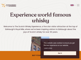 'scotchwhiskyexperience.co.uk' screenshot