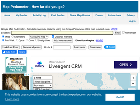 'mappedometer.com' screenshot