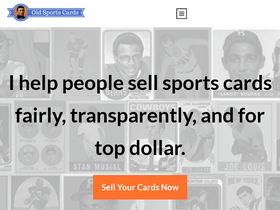 'oldsportscards.com' screenshot