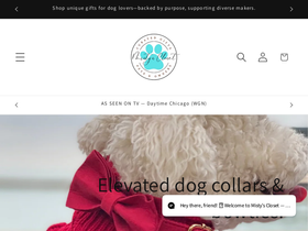 mistyscloset.com homepage screenshot