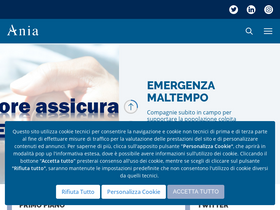 'ania.it' screenshot