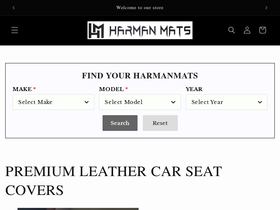 harmanmats.ca homepage screenshot