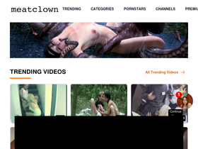 meatclown.net homepage screenshot