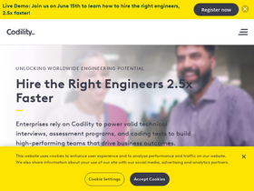 'codility.com' screenshot