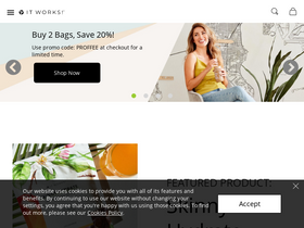 'wrapsbyzul.itworks.com' screenshot