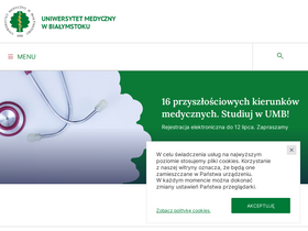 'umb.edu.pl' screenshot