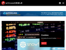 'siliconangle.com' screenshot