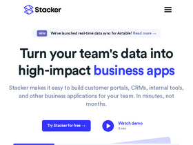 'stacker.app' screenshot