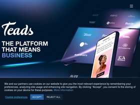 'teads.com' screenshot