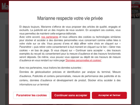 'marianne.net' screenshot