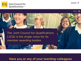 'jcq.org.uk' screenshot