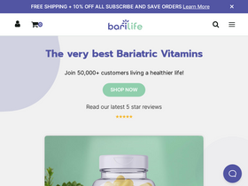 'barilife.com' screenshot