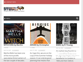 'sffworld.com' screenshot