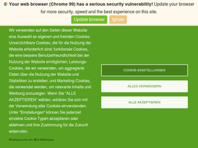 'darmkrebs.de' screenshot