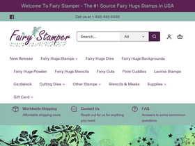 fairystamper.com homepage screenshot