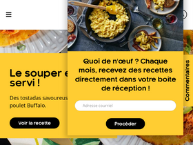 'lesoeufs.ca' screenshot