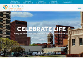 'stumpff.org' screenshot