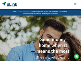 'ulinkremit.com' screenshot