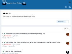 'simsasylum.com' screenshot