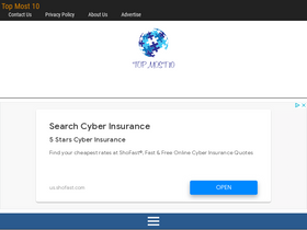 'topmost10.com' screenshot