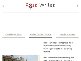 'rossiwrites.com' screenshot