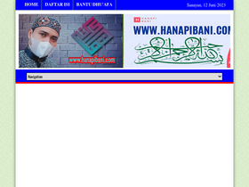 'hanapibani.com' screenshot