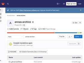 'annas-software.org' screenshot