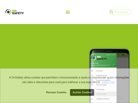'onsafety.com.br' screenshot