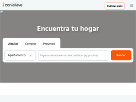 'conlallave.com' screenshot