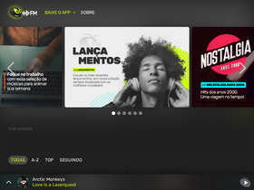 'vagalume.fm' screenshot