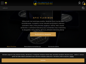 'florinus.lt' screenshot