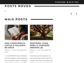 'euvosescrevi.com.br' screenshot