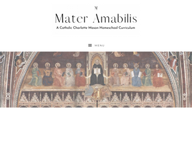 'materamabilis.org' screenshot