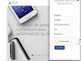 'deltaasesores.com' screenshot