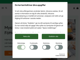 Ortopedbutiken website screenshot