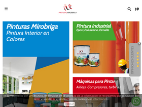 'pinturasmirobriga.com' screenshot