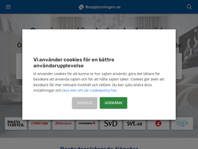 'boupplysningen.se' screenshot