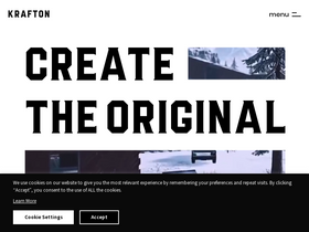 'krafton.com' screenshot