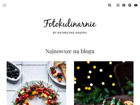 'fotokulinarnie.pl' screenshot