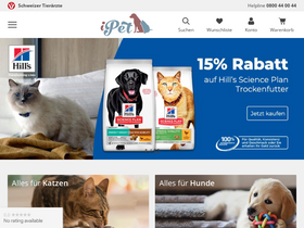 'ipet.ch' screenshot