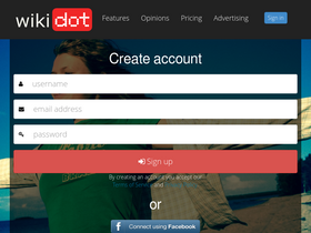 'wikidot.com' screenshot