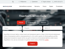 'borishof.ru' screenshot