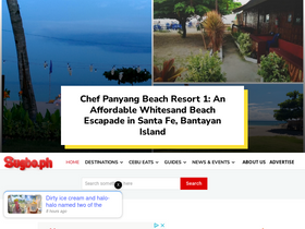 'sugbo.ph' screenshot