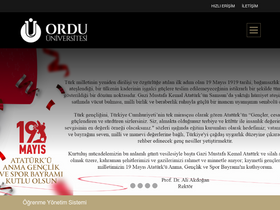 'uok.odu.edu.tr' screenshot