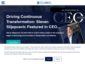 'cubic.com' screenshot