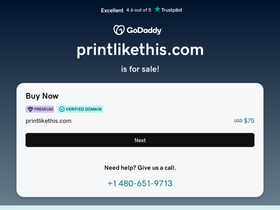 'printlikethis.com' screenshot