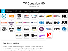 'tvconexion.com' screenshot